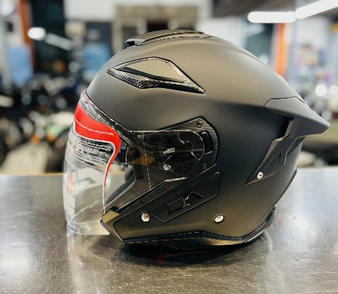 CASCO JET FIBRA X29 GIVI X29 BASIC NERO OPACO