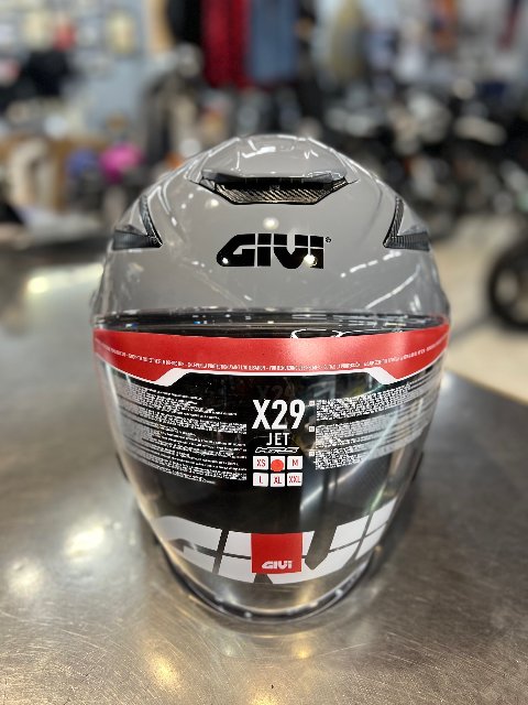 CASCO JET givi X29 BASIC GRIGGIO