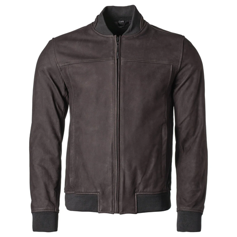 Giacca in pelle  moto con protezioni GMS Castillo