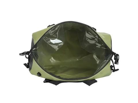 BORSA DA VIAGGIO PER MOTO ROYAL ENFIELD TRU DRY IMPERMEABILE  COLORE VERDE