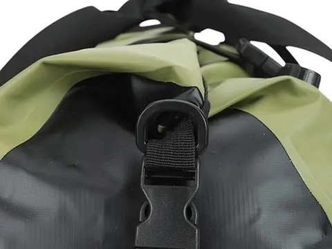 BORSA DA VIAGGIO PER MOTO ROYAL ENFIELD TRU DRY IMPERMEABILE  COLORE VERDE