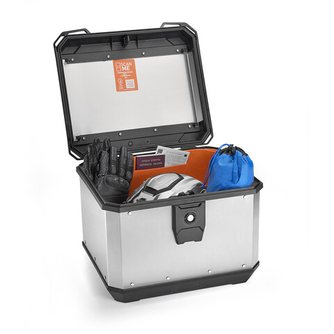 BAULETTO MOTO  MONOLOCK 50LT ALLUMINIO kappa KMX500