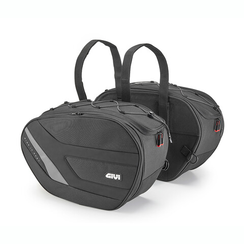 Coppia di borse laterali espandibili GIVI EASY11 Coppia di borse laterali espandibili da 18 a 25 lt