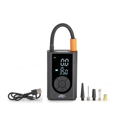 COMPRESSORE A BATTERIA RICARICABILE kappa KS503 è un nuovo compressore d’aria ricaricabile, alimentato a batteria, che può essere caricato tramite porta USB o direttamente dalla batteria della moto