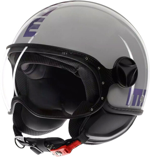 CASCO JET MOMODESIGN MOMODESIGN Casco moto jet FGTR CLASSIC Flip E2206 Blu / fucsia