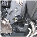 Kit Tamponi Paratelaio Yamaha Tracer 900 / GT Barracuda PVC nero  distanziali in alluminio anodizzato