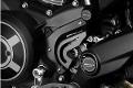 Carterino Pignone Ducati Srcambler 800 2015 De Pretto Moto DARKLIGHT Alluminio Taglio Laser Satinato Nero