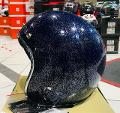 Casco jet modello   vintage / retro  storm  casco vintage retro
