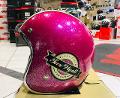Casco jet modello   vintage / retro  storm  casco vintage retro