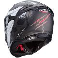 Casco Moto Integrale Caberg AVALON X PUNK Opaco Grigio Bianco Rosso caberg AVALON X PUNK