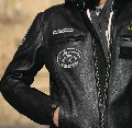 Giubbotto moto in pelle  con protezioni HOLYFREEDOM LEVEL JACKET