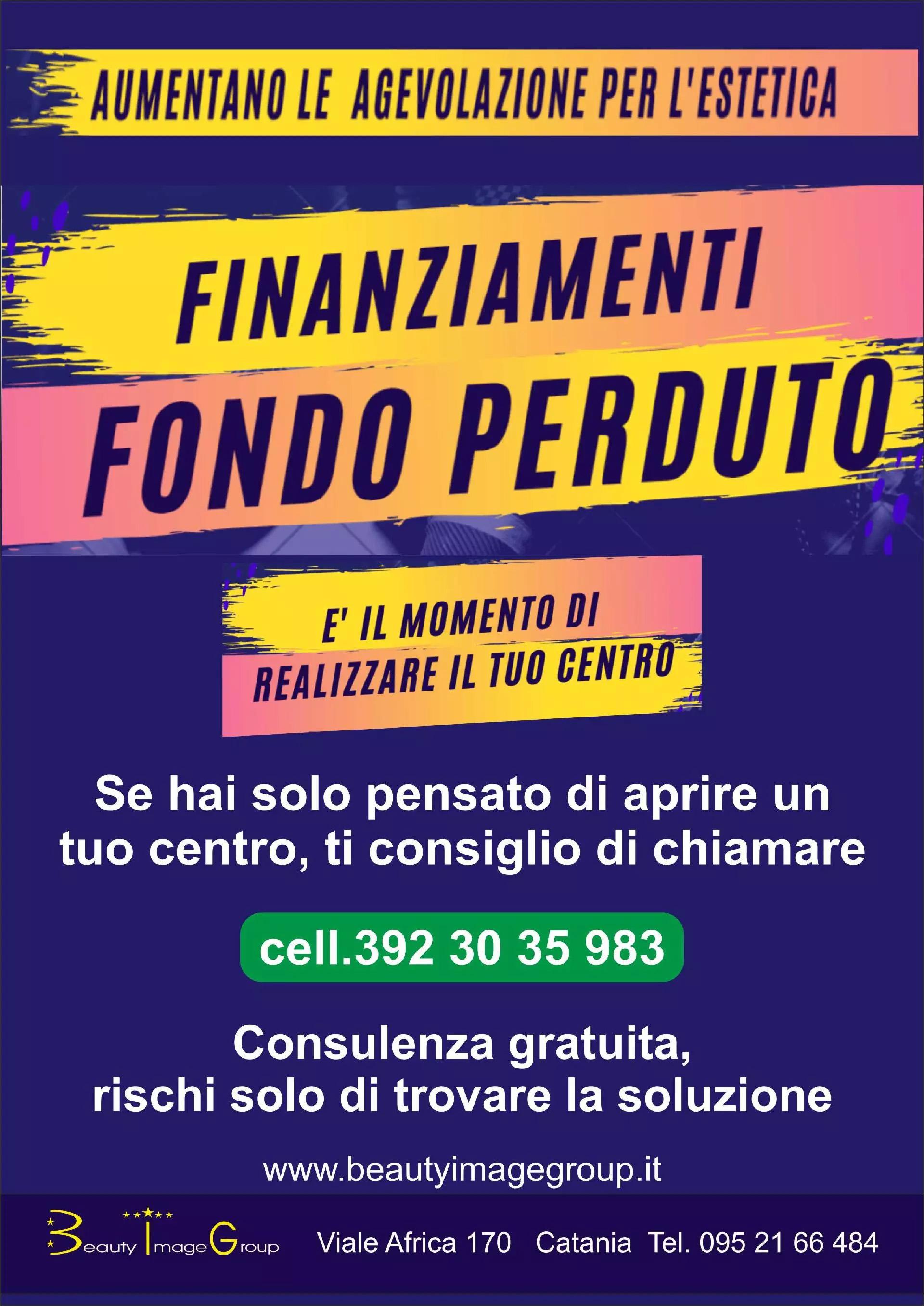 FINANZIAMENTI A FONDO PERDUTO 2026/2027