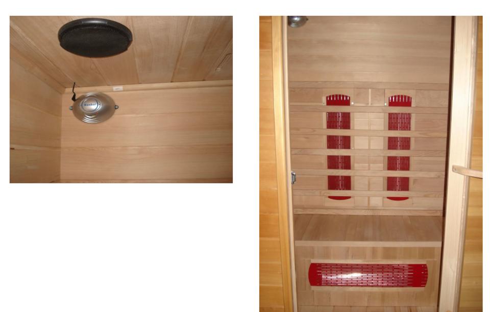SAUNA INFRAROSSO 2 posti 2025 Sauna Infrarosso PR 200L
