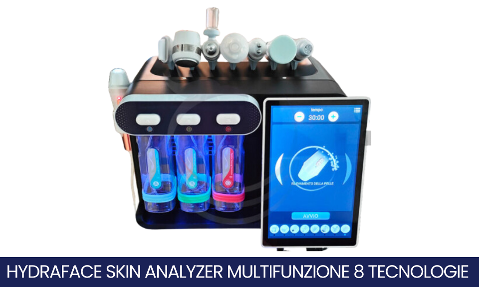 Hydraface Skin Analyzer Multifunzione 8 Tecnologie