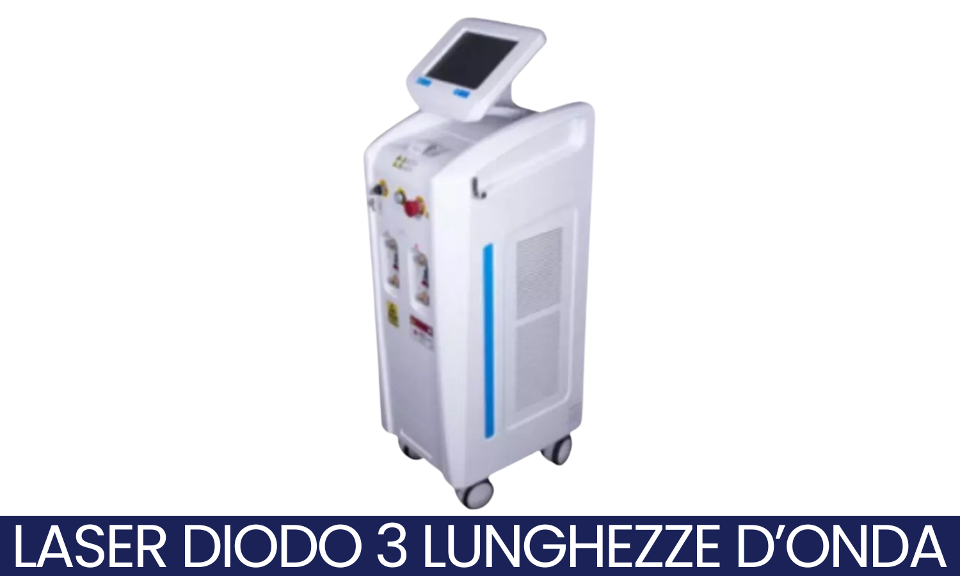 laser a diodo 808 carrellato