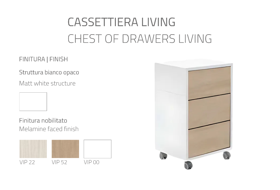 Cassettiera Vismara Living