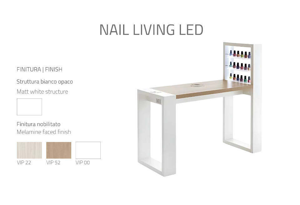 Tavolo Vismara Nail Living/Nail Living Led