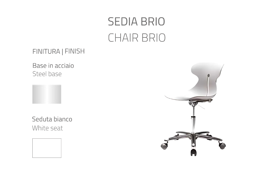 Sedia Vismara Brio