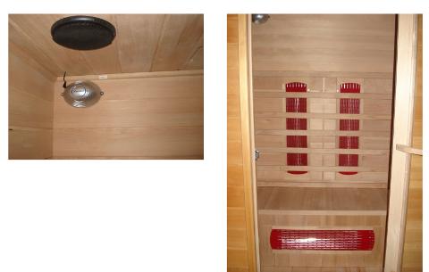 SAUNA INFRAROSSO 2 posti 2025 Sauna Infrarosso PR 200L