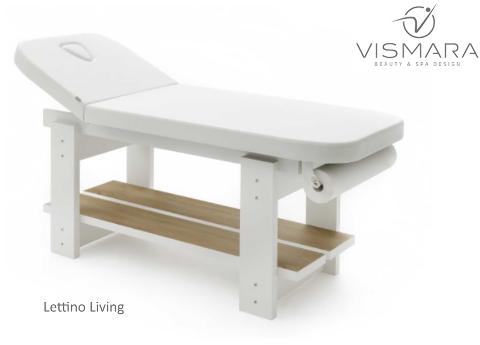 Lettino Living Vismara 2023 per apertura centro estetico valido per finanziamento con fondo perduto Vismara LETTINO LIVING