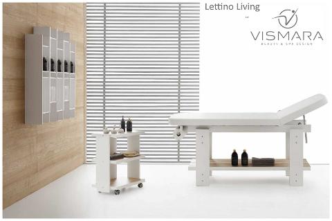 Lettino Living Vismara 2023 per apertura centro estetico valido per finanziamento con fondo perduto Vismara LETTINO LIVING
