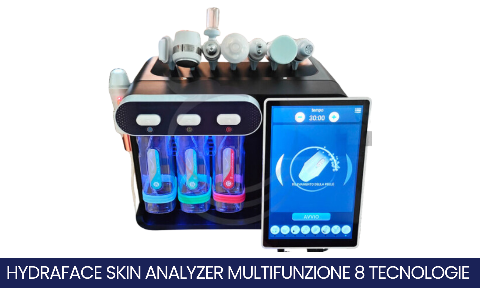 Hydraface Skin Analyzer Multifunzione 8 Tecnologie