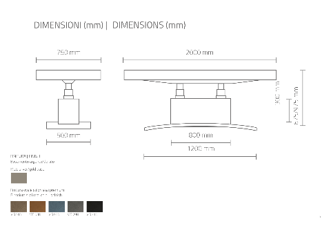 Lettino Vismara Arcus