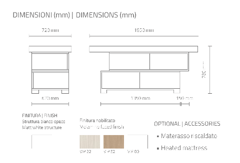 Lettino Vismara Swing