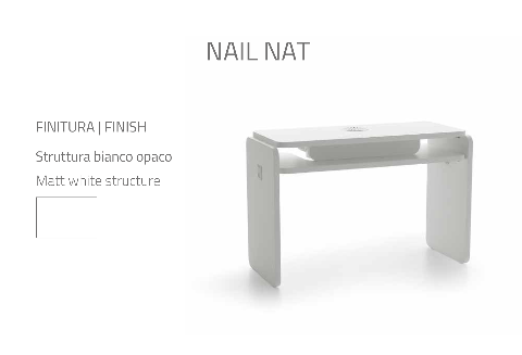 Tavolo Vismara Nail Nat/Nail Nat Led