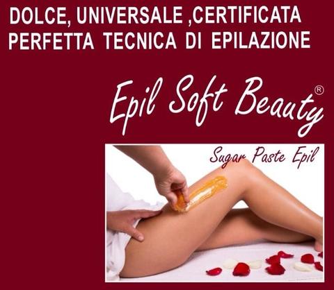 Epilazione con Pasta di zucchero Master di Specializzazione  'Epil Soft  Beauty'  - Catania 2022