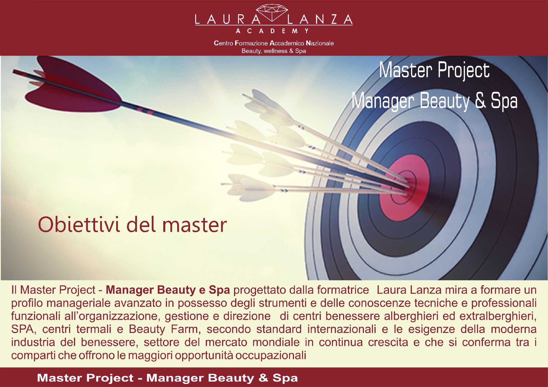 SPA MANAGER  MASTER PROJECT MANAGER & BEAUTY SPA - 4 Novembre 2026