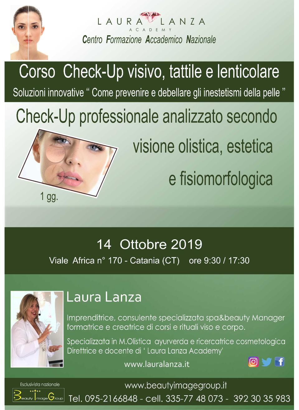 Corso check-Up  visivo e tattile CORPO 18 e 20 Marzo