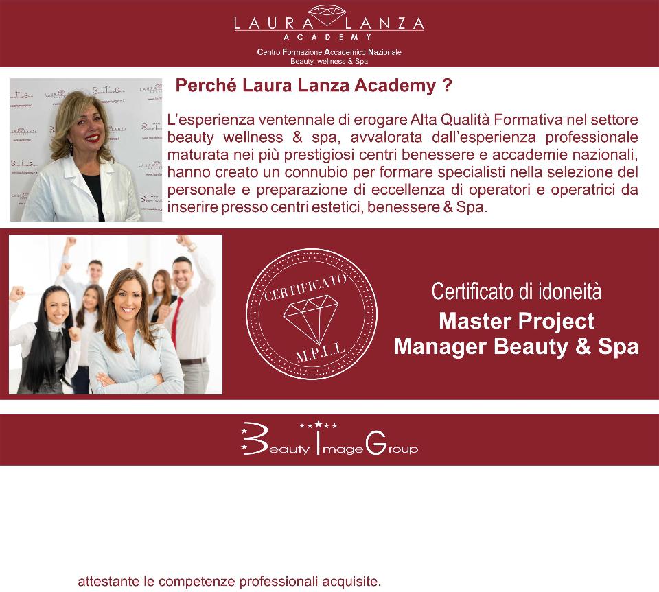 SPA MANAGER  MASTER PROJECT MANAGER & BEAUTY SPA   2024