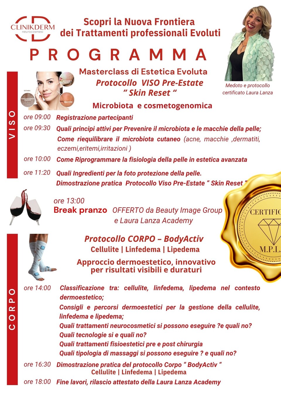 MASTERCLASS ESTETICA AVANZATA 13 APRILE 2026
