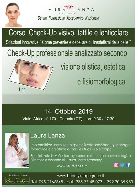 Corso check-Up  visivo e tattile CORPO 2021  - Catania - Sicilia