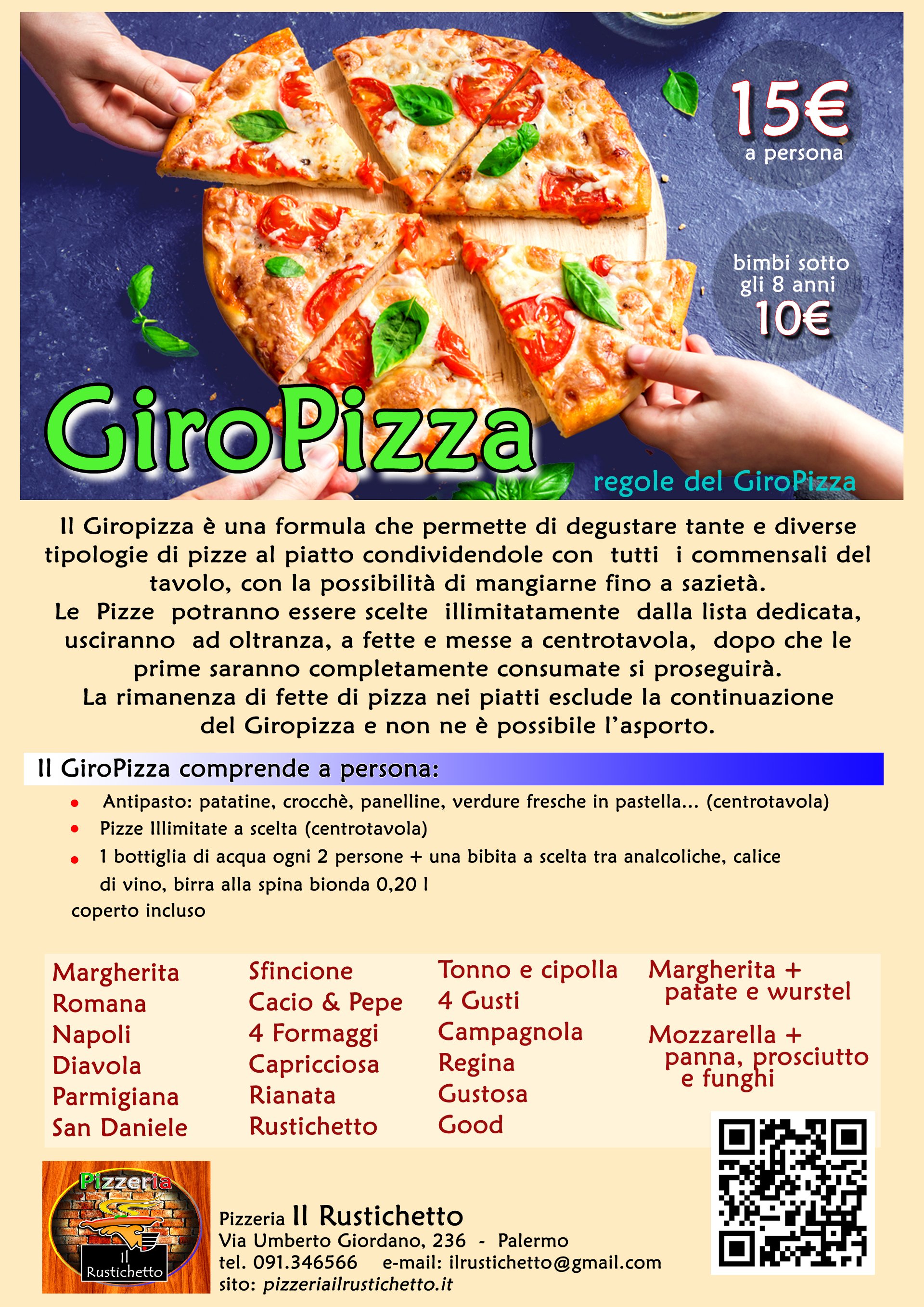 Apri per sfogliare il nostro Menù completo