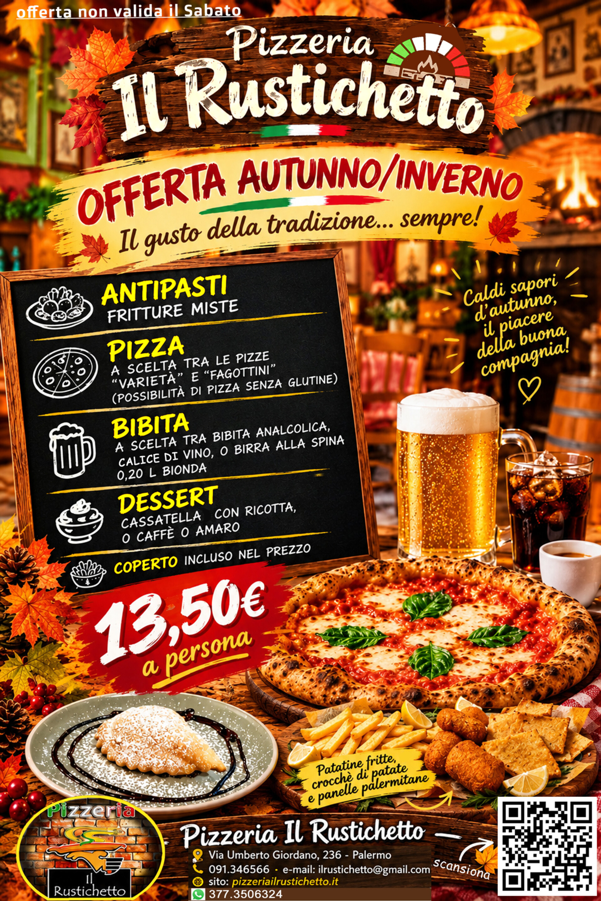 Promo Menù Pizza Autunno / Inverno 27