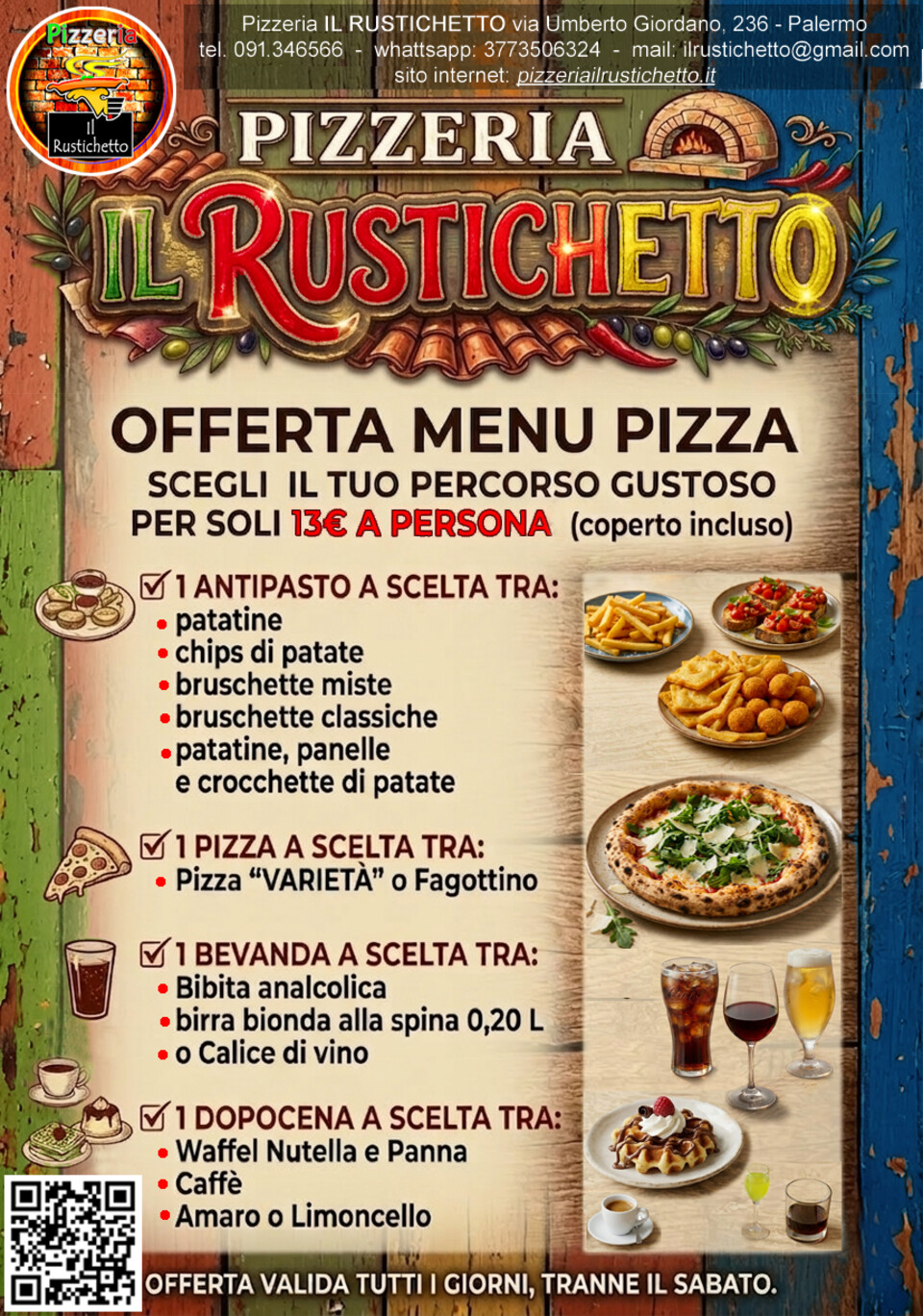 Promo Menù Pizza Primavera 2026