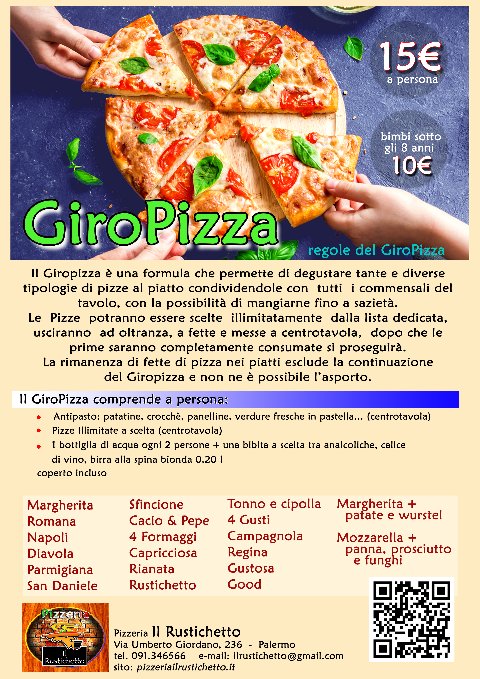 Apri per sfogliare il nostro Menù completo