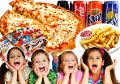 Menù bambini happy pizza