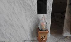Fiammella a energia solare per cimitero