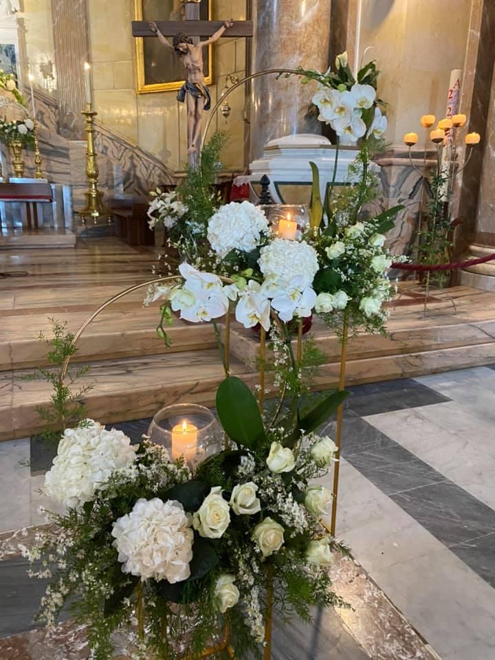 Composizioni Floreali liturgiche Anna dei fiori chiesa