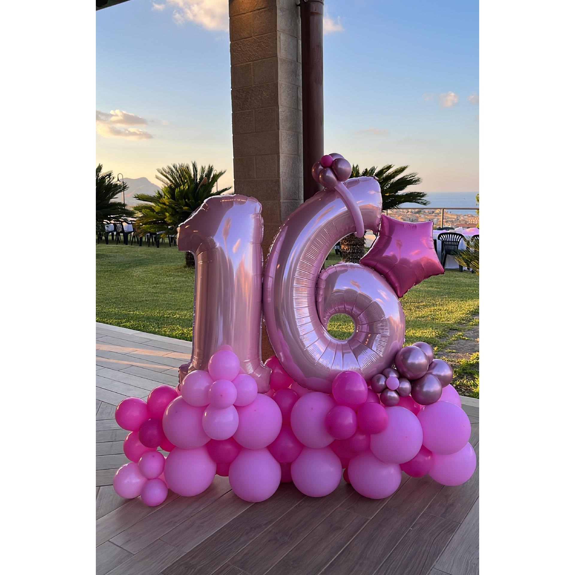 Allestimenti di palloncini Anna dei fiori A scelta