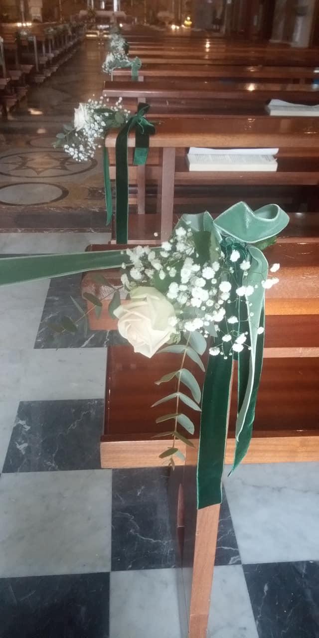 Addobbi Floreali Matrimonio Navata Anna dei Fiori