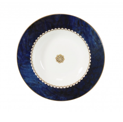 Servizio di piatti da tavola 18 pezzi Brandani Coll. Danubio Blu