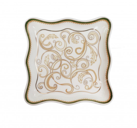 VUOTATASCHE FILO D'ORO PORCELLANA Brandani Filo d'oro collectio