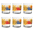 Set bicchieri 6pz MIAMI Brandani Miami Collection