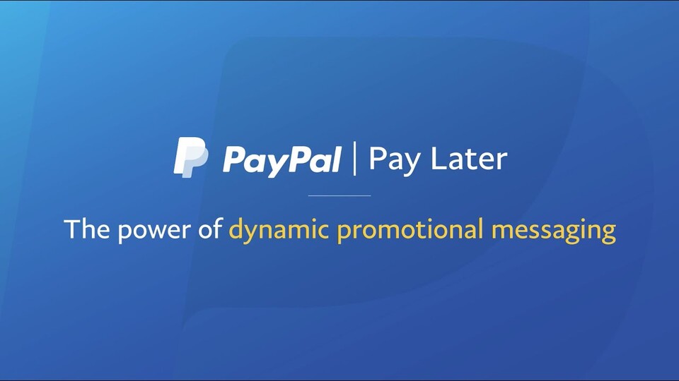 Con Paypal Pay Later decidi tu come pagare