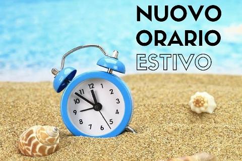 ORARIO ESTATE 2026