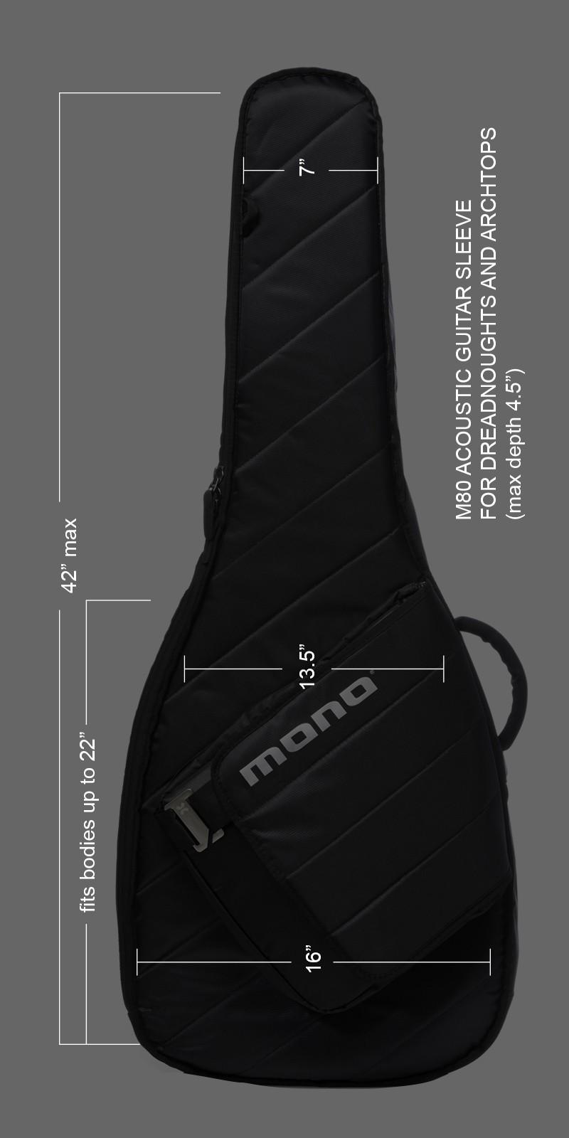 MONO M80 SLEEVE ACOUSTIC DREADNOUGHT ASH